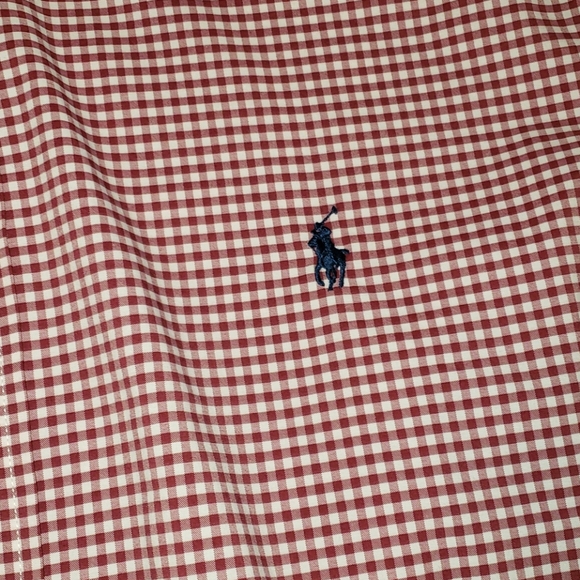 RALPH LAUREN CHECK CLASSIC NWOT BUTTON UP SHIRT - Picture 3 of 7